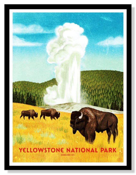 yellowstone-national-park-four-color-screen-print-by-brave-the-woods
