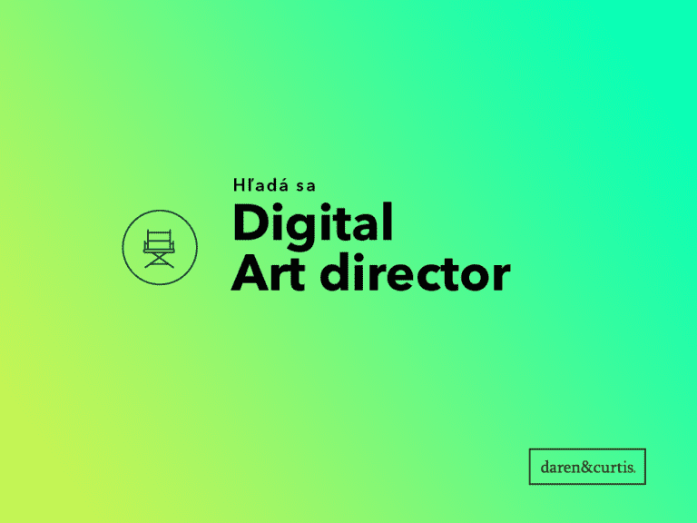 Hľadá sa Digital Art director DeTePe [dtp]